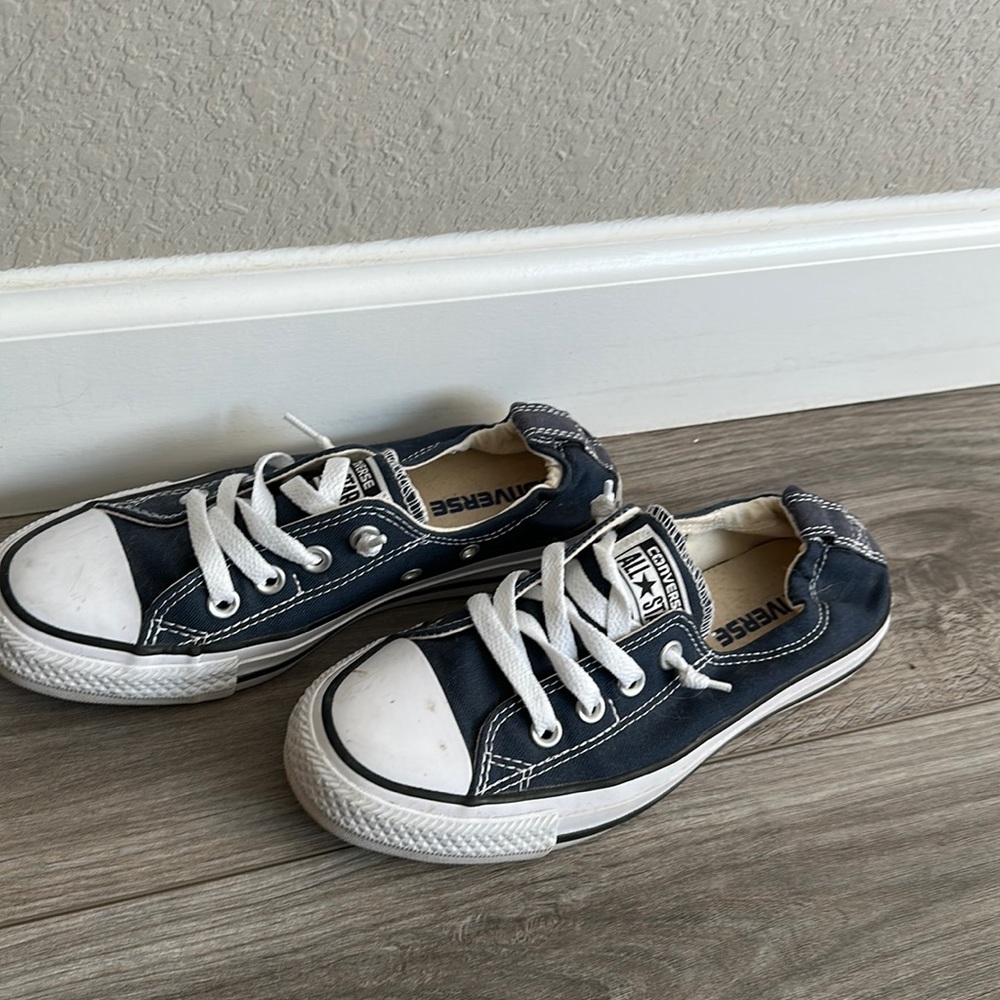 Gently used slip on Converse sneakers